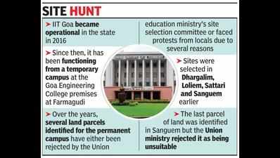 New land parcel identified in Sanguem for IIT: Phal Dessai