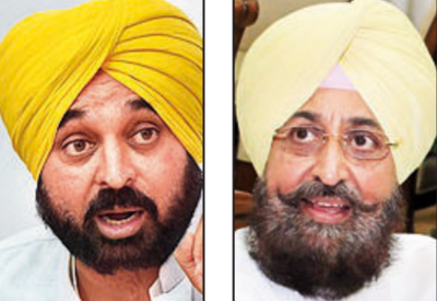 You will never be CM: AAP's Bhagwant Mann to INDIA ally Congress's Partap Singh Bajwa