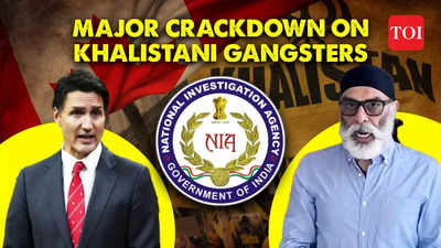 India Canada Row Breaking: NIA raids underway 6 states in major crackdown on Khalistani gangster nexus