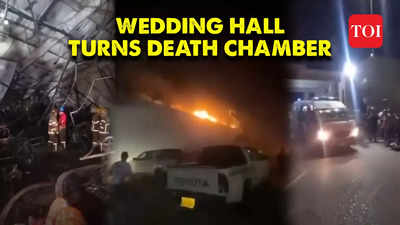 Over 100 people killed in massive fire at a Christian wedding ceremony in Iraq