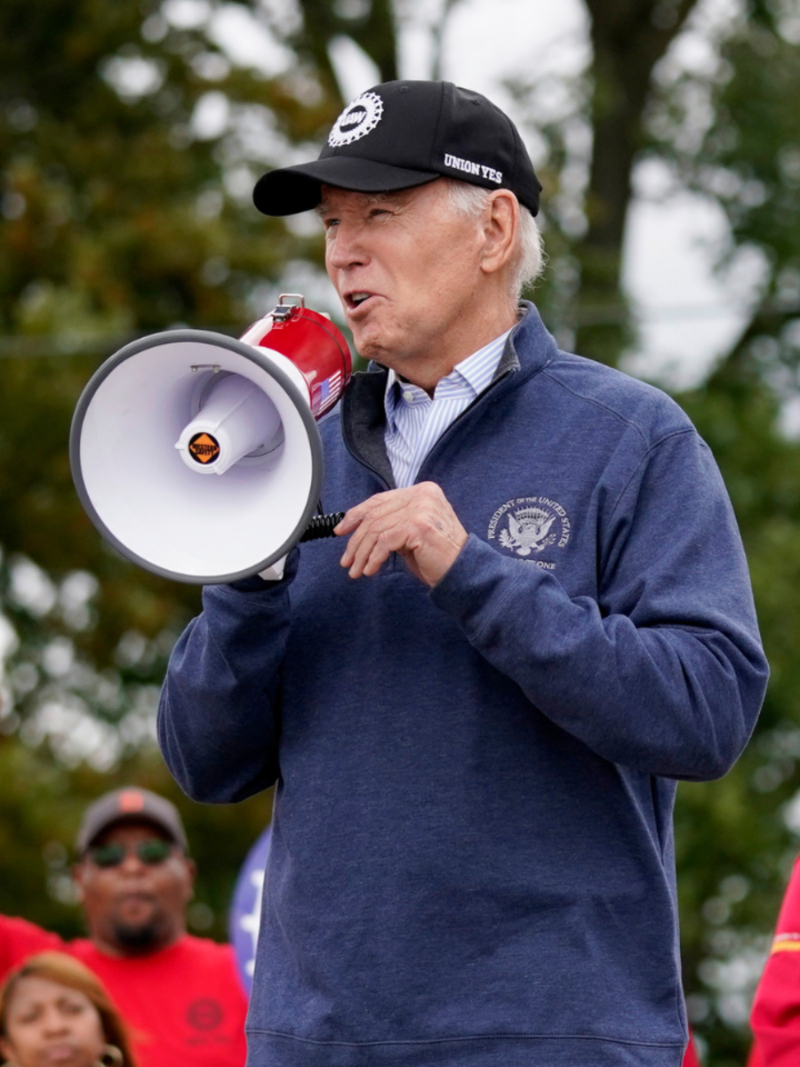 UAW Strike: Joe Biden Becomes 1st President To Join Picket Lines ...