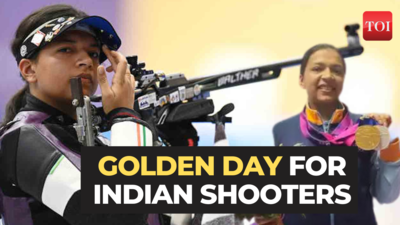 Asian Games 2023: Indian women win Gold in 25m pistol event and silver in 50m 3P event
