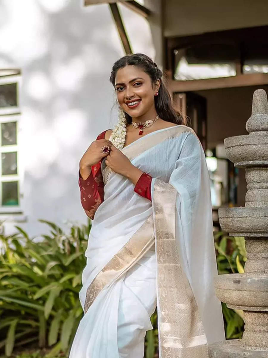 Amala Paul showcases timeless elegance in sarees | TOIPhotogallery