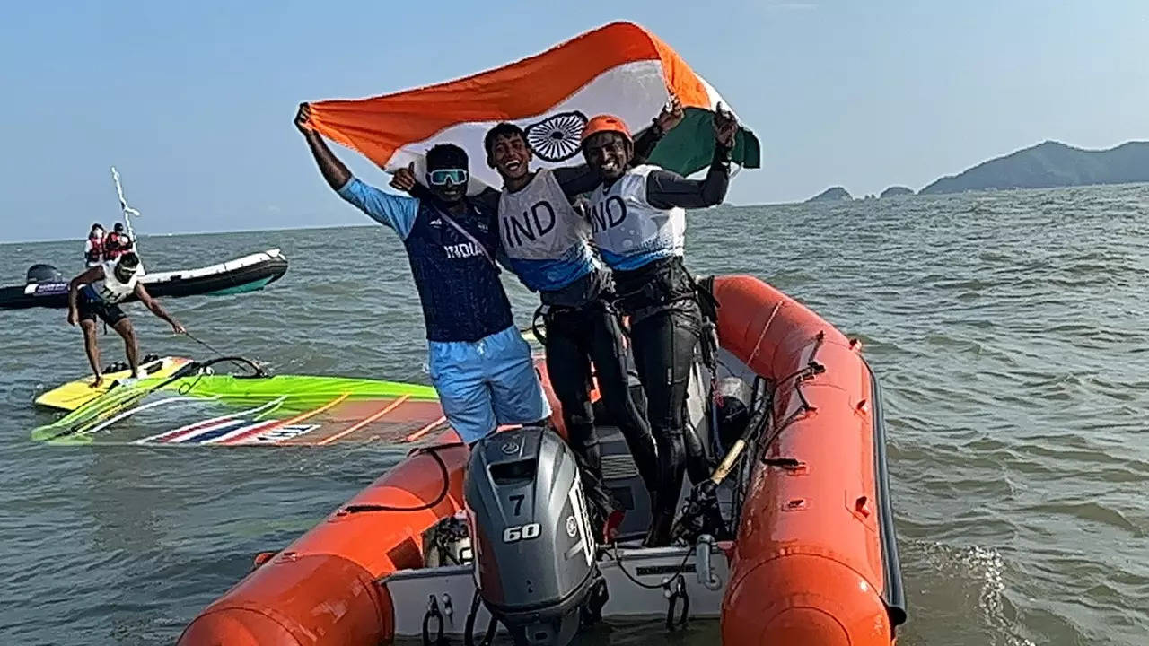 Asian Games Sailing: Neha bags silver, Eabad Ali picks bronze-Telangana  Today
