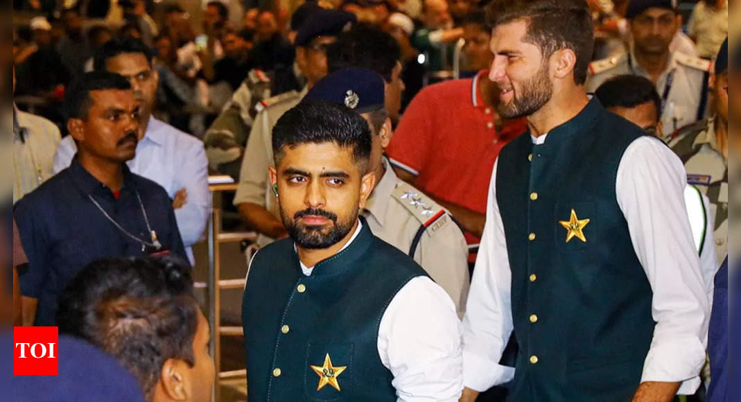 Pakistan cricket team arrives in India for ODI World Cup after seven years |  Cricket News