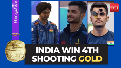 Asian Games: Indian men win gold medal in 10m air pistol team event