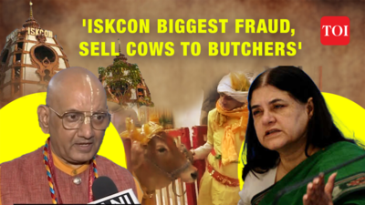 ISKCON rejects Maneka Gandhi’s allegations of ‘selling cows to butchers’