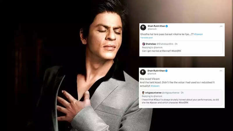 #AskSRK session: Shah Rukh Khan gives hilarious response to a fan ...