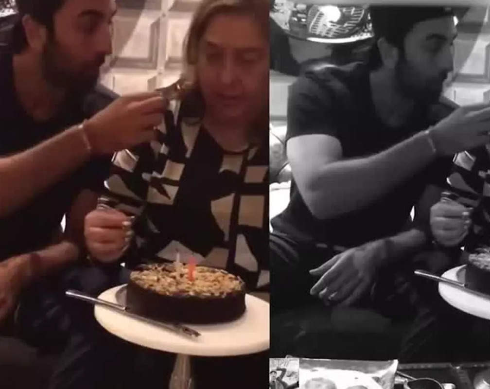 
Ranbir Kapoor celebrates his 41st birthday with aunt Rima Jain, cuts cake- WATCH unseen video

