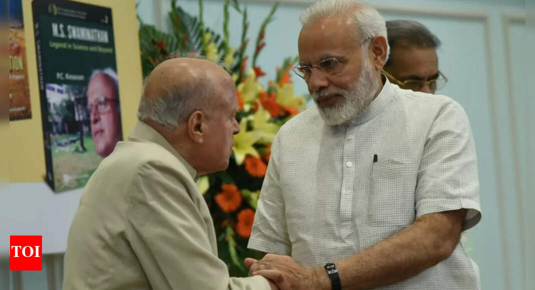 ‘Will always cherish conversations with him’: PM Modi condoles death of MS Swaminathan | India News