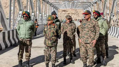 Northern Army Commander Visits Forward Areas In Ladakh, Reviews ...