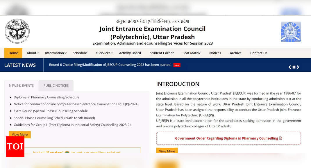 JEECUP Pharmacy Counselling 2023: Round 1 seat allotment result today at jeecup.admissions.nic.in, direct link here