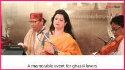 A memorable event for ghazal lovers