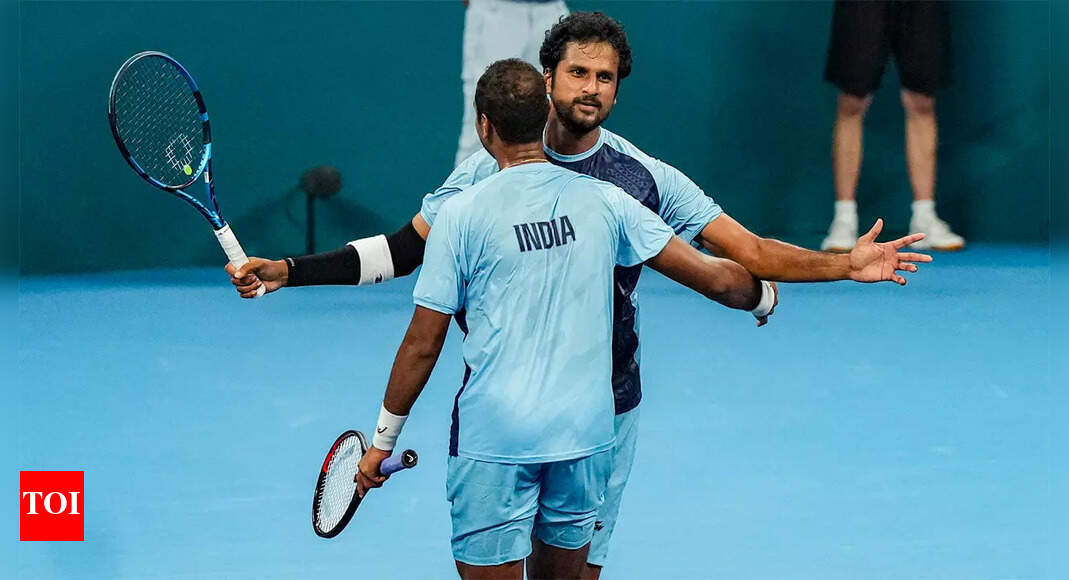Hangzhou Asian Games: Ramkumar-Myneni pair one win away from tennis men’s doubles gold | Asian Games 2023 News