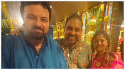 Parth Bharat Thakkar joins musical legends at the Mahadevan residence for a memorable Ganesh Chaturthi celebration