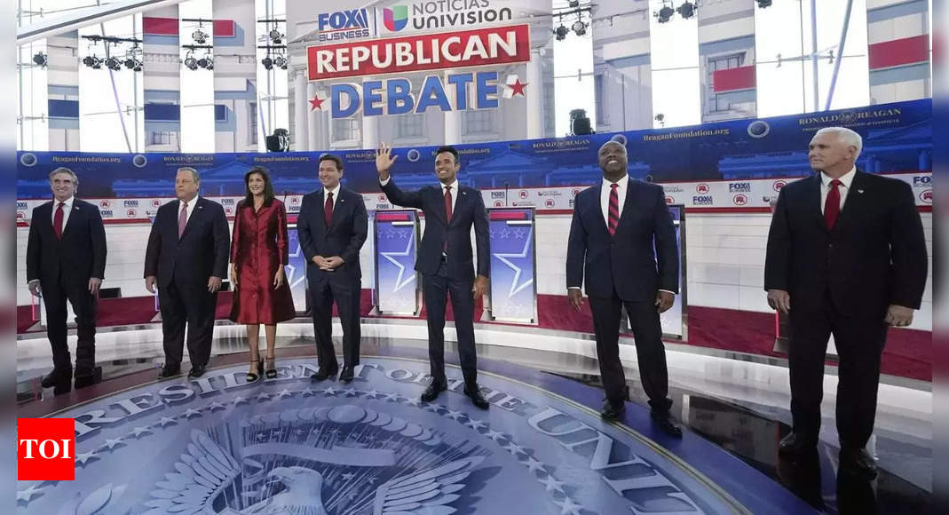 Second GOP presidential debate: Rivals gang up on Trump, Haley takes on ...