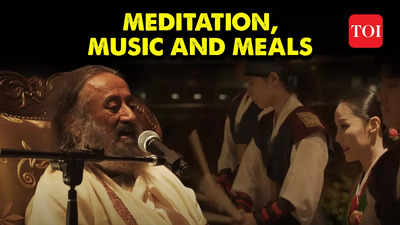 Gurudev Sri Sri Ravi Shankar's Cultural Olympics: Where meditation, music, and meals unite