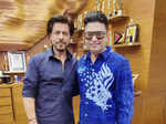 Shah Rukh Khan, Ananya Panday, Aditya Roy Kapoor & other celebs visit T-Series office for Ganpati Darshan