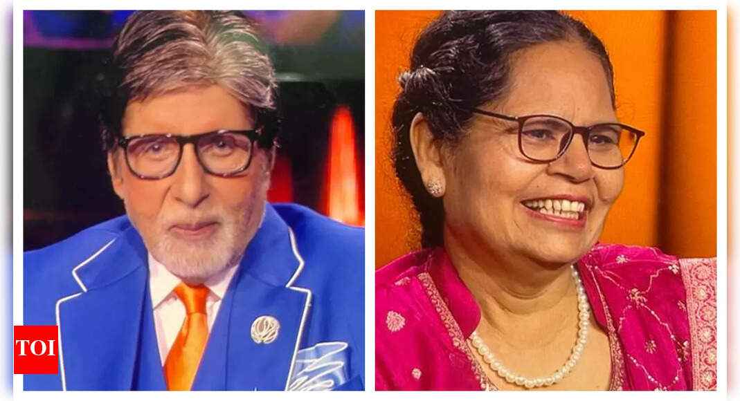 Kaun Banega Crorepati 15 Host Amitabh Bachchan announces taking contestant Tajinder Kaur on a