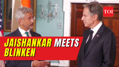Amid India-Canada row, Jaishankar meets US secretary of state Antony Blinken in Washington