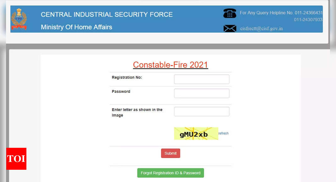 CISF Fireman Answer Key 2023 released on cisfrectt.in; check direct link here