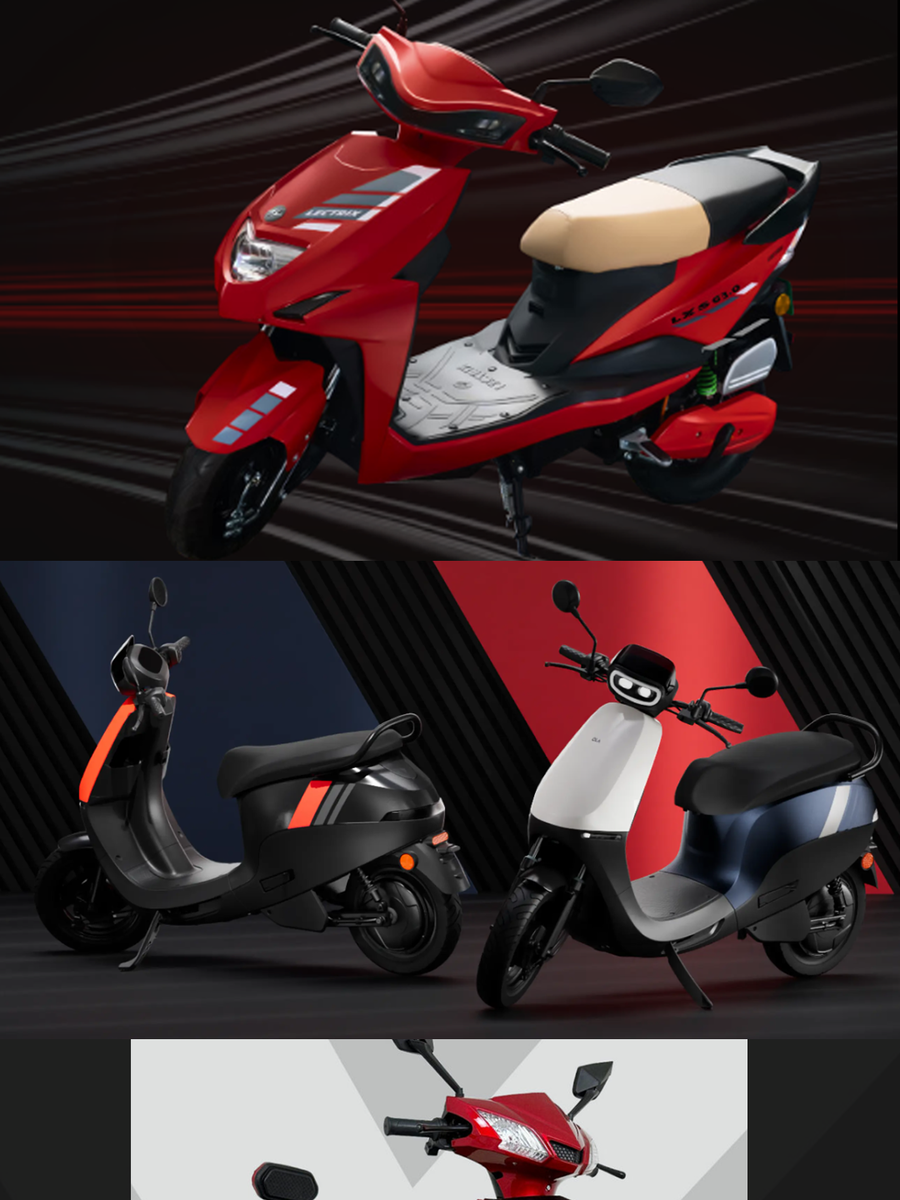 5 Electric Scooters Under Rs 1 Lakh With 100 Km Range, Ola S1x, Kinetic ...