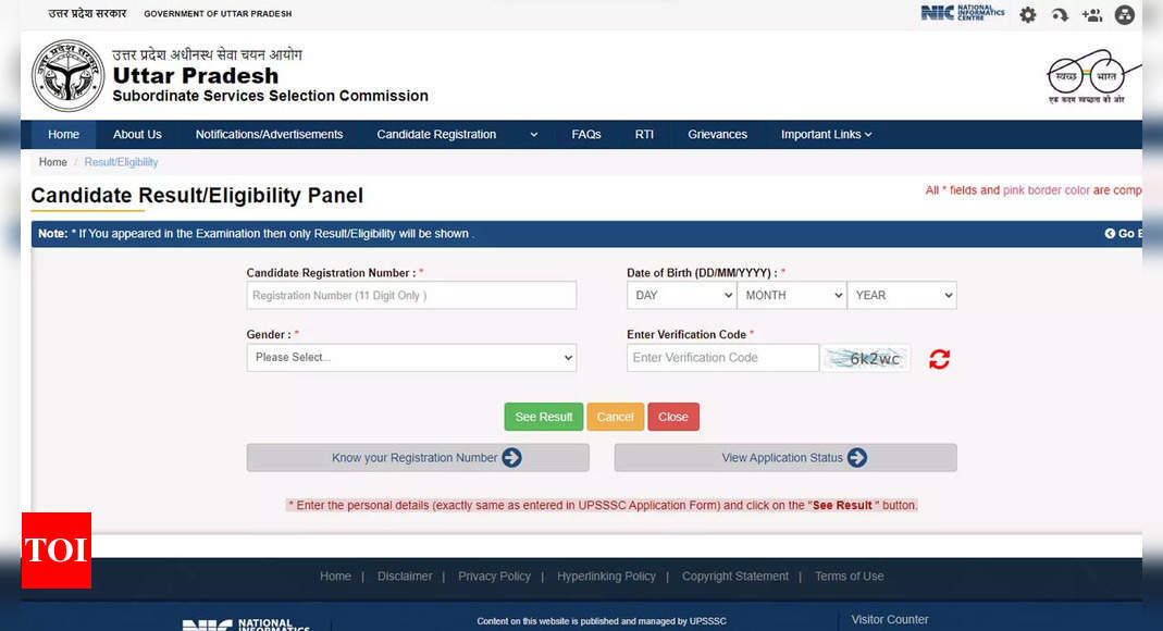 UPSSSC VDO results 2023 announced on upsssc.gov.in; download here