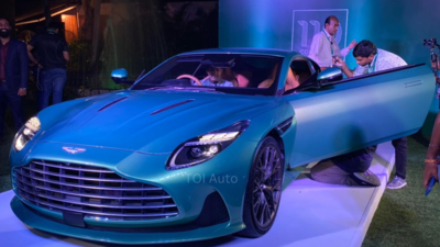 Aston Martin DB12 launched in India with impressive 670 hp: Price starts at Rs 4.59 crore