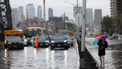 New York City Area Under State Of Emergency After Storms Flood Subways ...