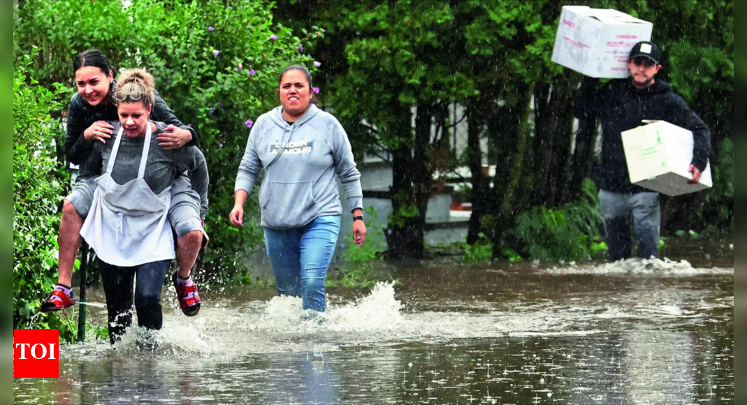 New York: New York City area gets one of its wettest days in decades ...