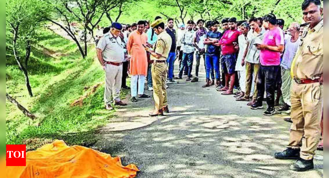 Girl killed, body set on fire on Jaipur outskirts Jaipur News Times