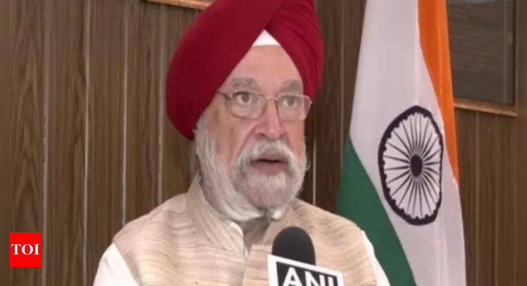 Over 6.4 lakh sites adopted for Shramdaan from urban and rural India for mega cleanliness drive: Union Minister Hardeep Puri | India News – Times of India