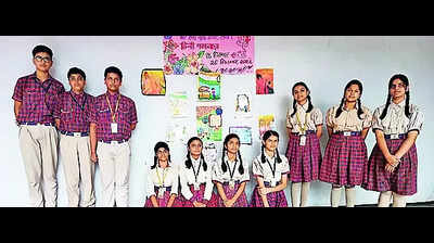 Hindi Language: Pvt English Medium Schools In City Celebrate Hindi ...