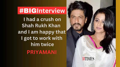 Priyamani: I had a crush on Shah Rukh Khan and I am happy that I got to work with him twice - #BigInterview