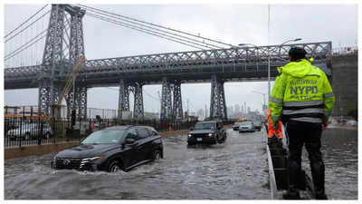 New York stunned & swamped by record-breaking rainfall as more downpours are expected