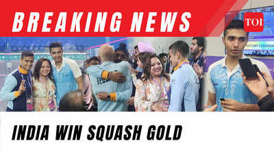 Asian Games 2023: India beat Pakistan to win gold medal in men's team squash event