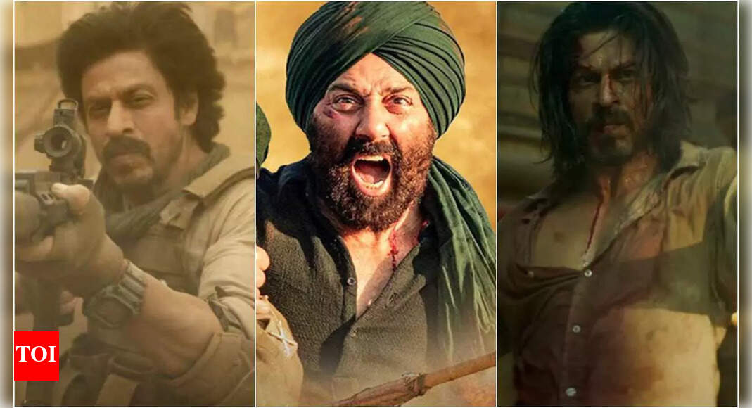 After Gadar 2, Shah Rukh Khan’s Jawan beats Pathaan’s lifetime worldwide collection with Rs 1055 crore on the board | Hindi Movie News