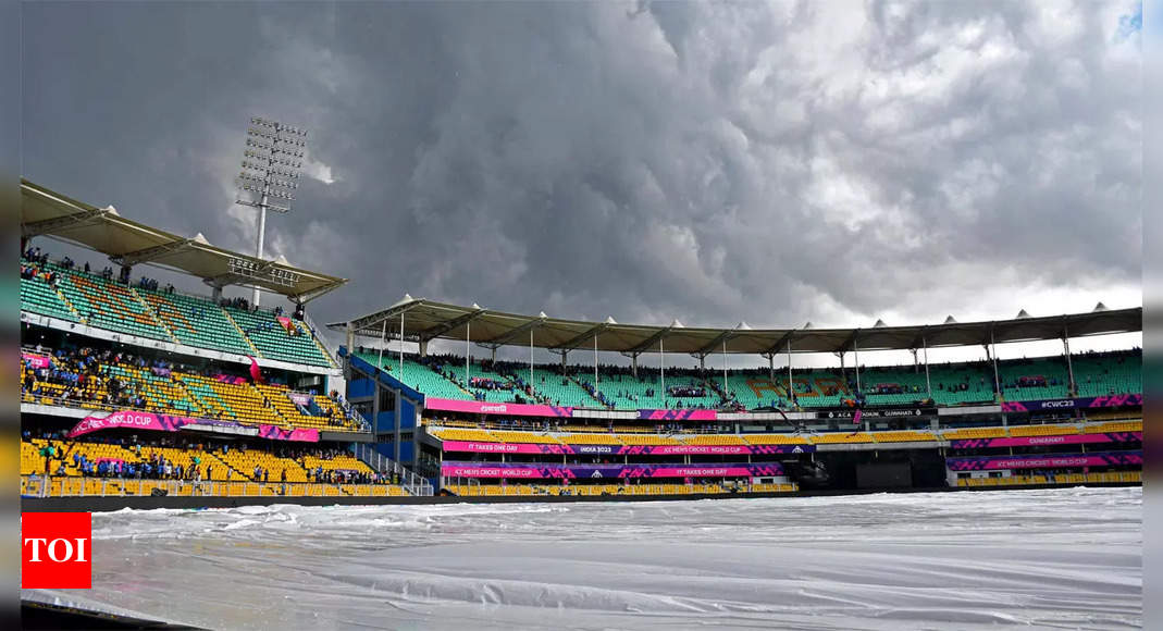 印度-英格兰ODI世界杯热身赛遭大雨冲毁| 板球新闻