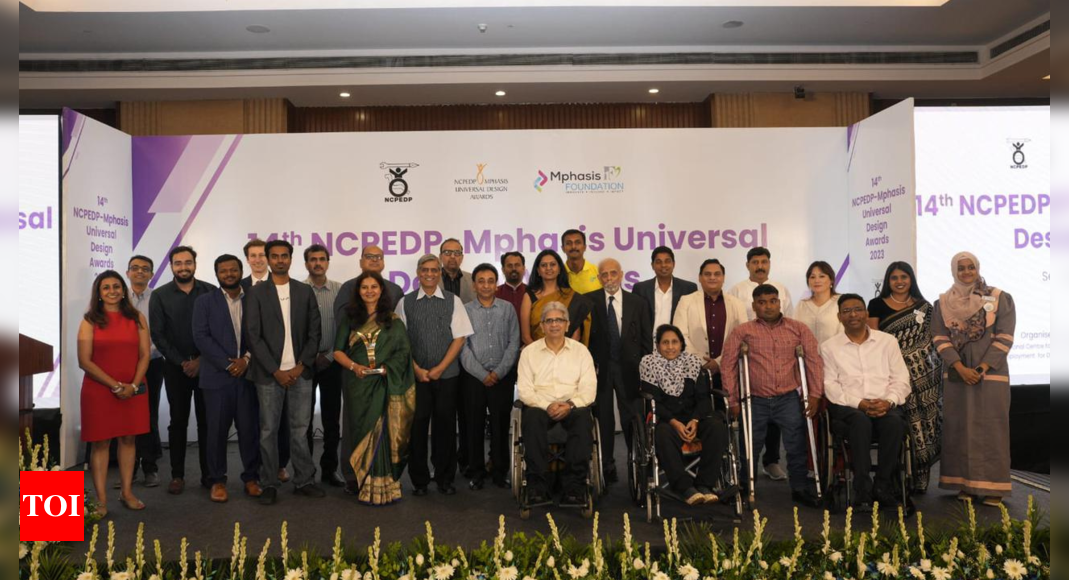 Ncpedp: 14 visionaries across India honoured at the 14th NCPEDP-Mphasis Universal Design Awards 2023 | India News