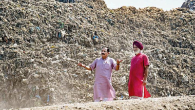 Mountains Of Garbage Rising Again, BJP Claims After Ghazipur Site Visit ...