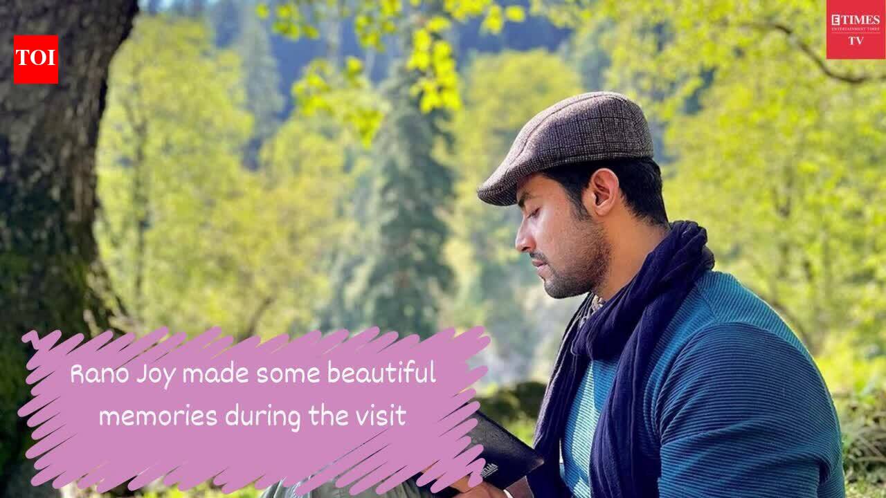 Glimpses of actor Rano Joy Bishnu's Kashmir visit