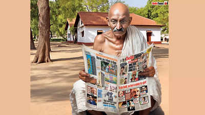 Mahatma’s many avatars: Swag, sass, serenity & spunk still
