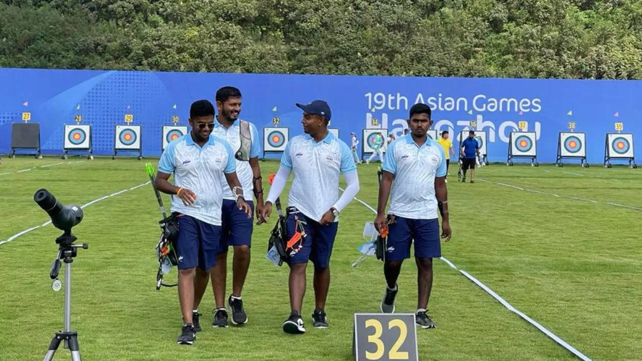 Asian Games: India's Archery team advances to quarterfinals | Asian Games  2023 News - Times of India