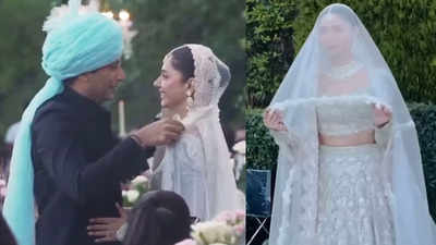 Pakistani actress Mahira Khan finds love again; Inside video from her wedding with beau Salim Karim goes viral on social media