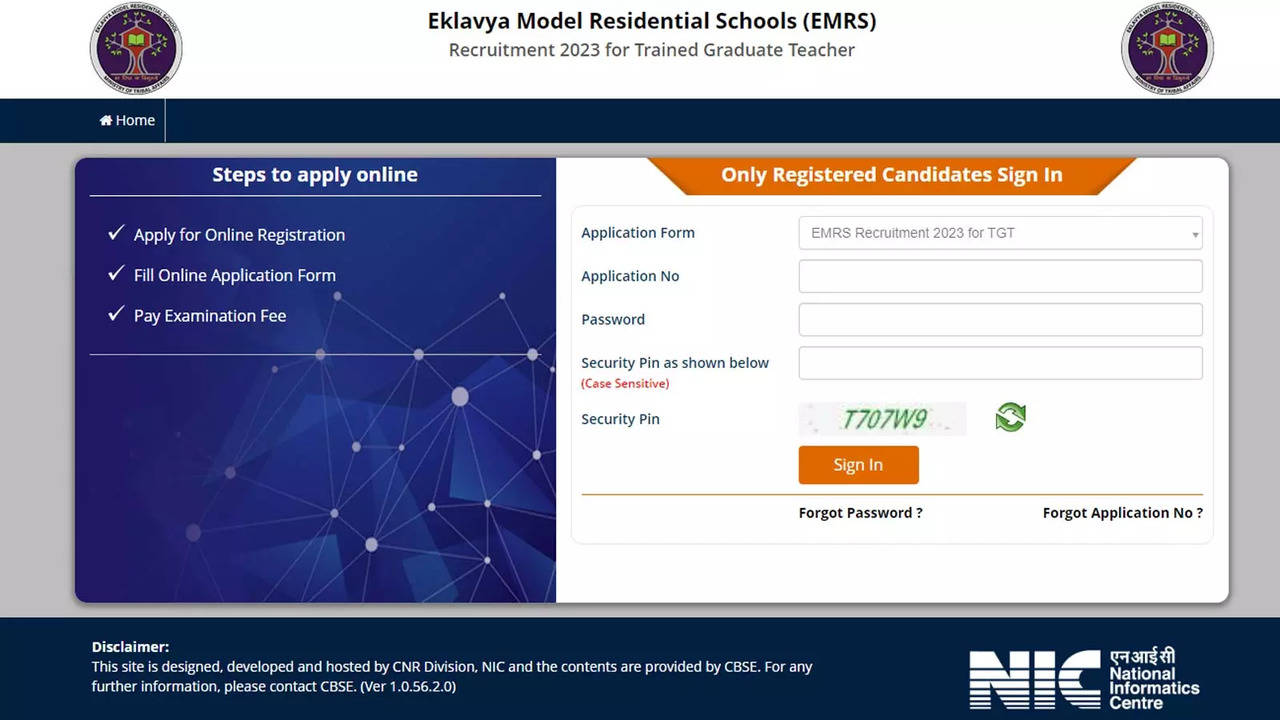 EMRS Admit Card 2023 (Out) Hall Ticket Download @emrs.tribal.gov.in