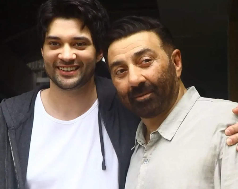 
Sunny Deol goes on a lunch date with his son Rajveer Deol

