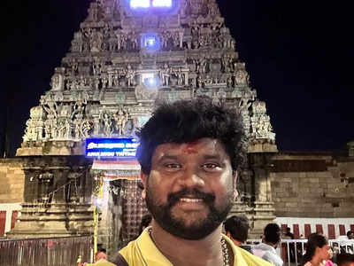Anandharaagam actor Alagappan enjoys a devotional trip with his friends