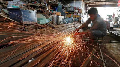'India's factory growth eased in September but remained strong'
