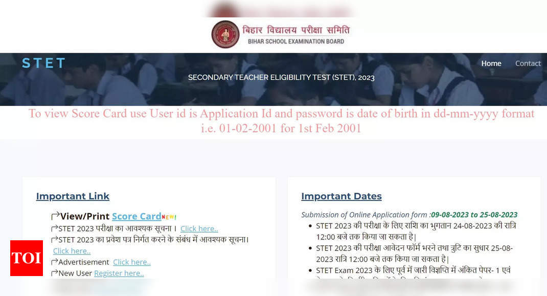 Bihar BSEB STET 2023 Result Out @ bsebstet.com; 79.79 percent candidates qualified