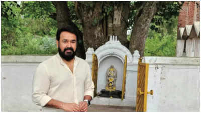 Mohanlal's pics from 'Vrushabha' shoot go viral, actor enjoys the scenic beauty of Chamundi hills in Mysore